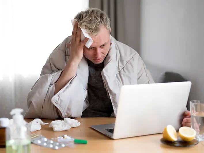 Get Online Treatment for Migraine in Men